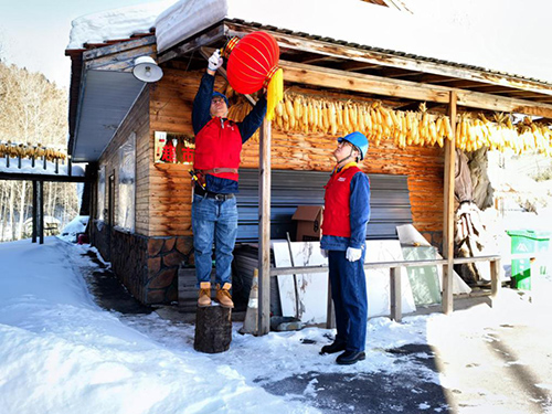 办实事保供电｜冰雪白山松水